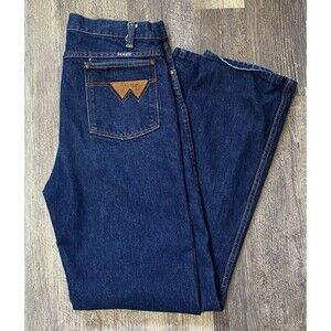 Vintage Wrangler Blue Bell Flying W Jeans Men’s 32x30 High Rise Rockabilly